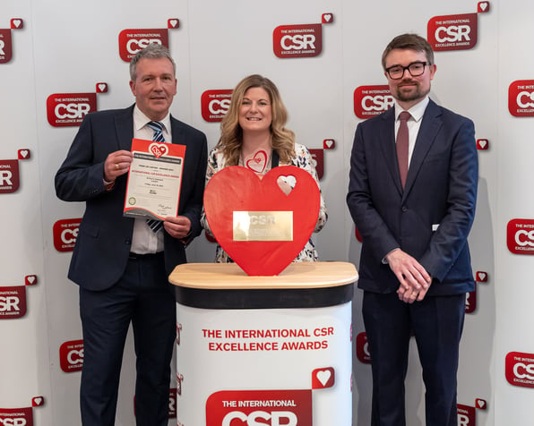 We are honoured by the International CSR Excellence Awards 