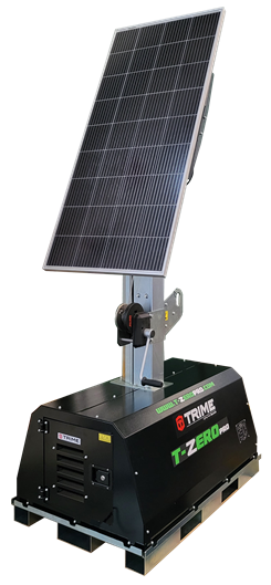 We take pole position with the new T-ZERO X- POLE SOLAR PRO lighting tower 