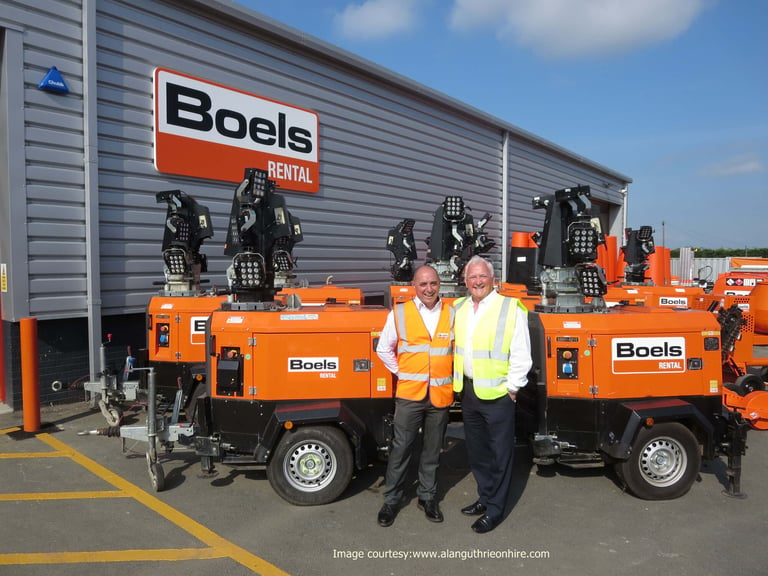 Boels Rental invests in our lithium-powered lighting towers