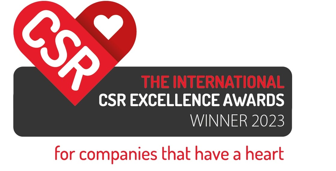 We are honoured with an International CSR Award