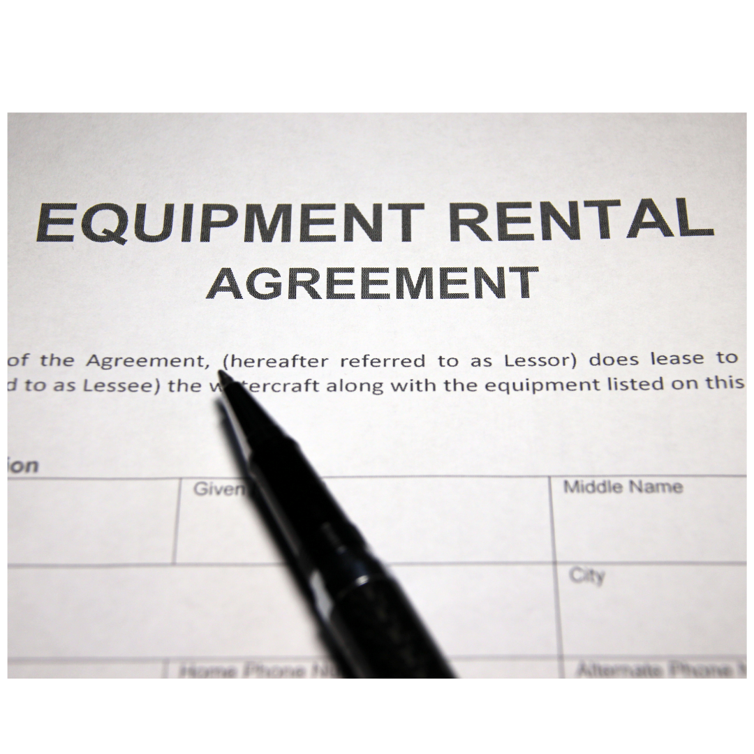 Renting equipment reduces carbon emissions