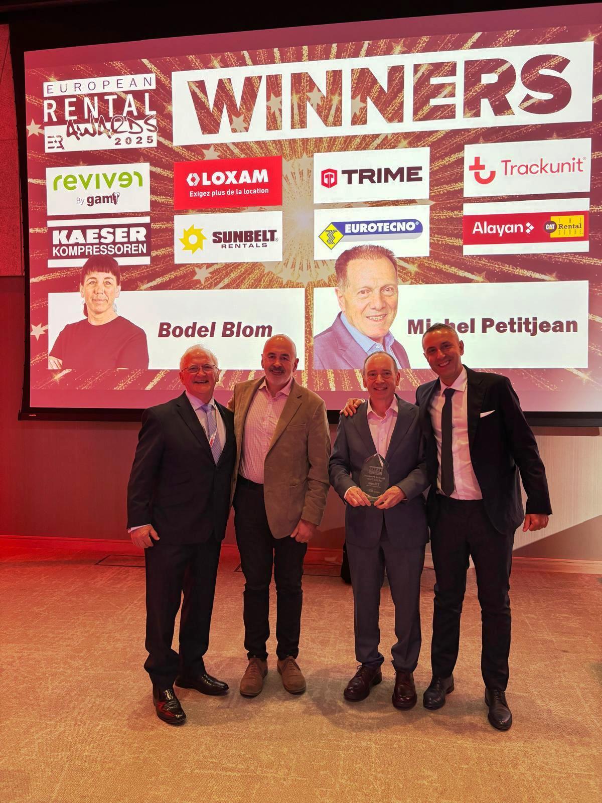Our fuel-saving and low-emission power generator is awarded the top prize at the 2025 European Rental Awards