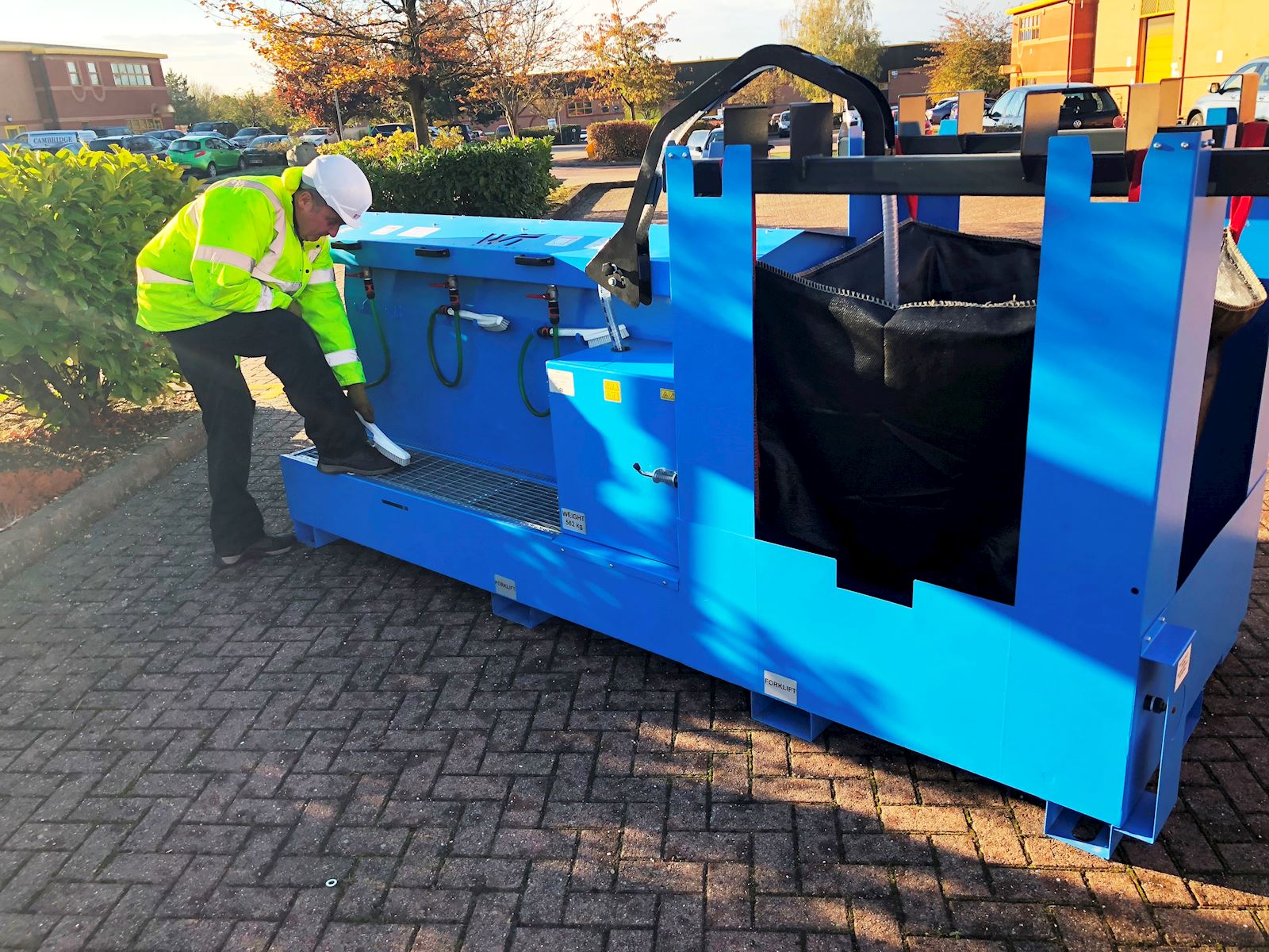 E. Corr Plant Hire put the boot in Elsenham