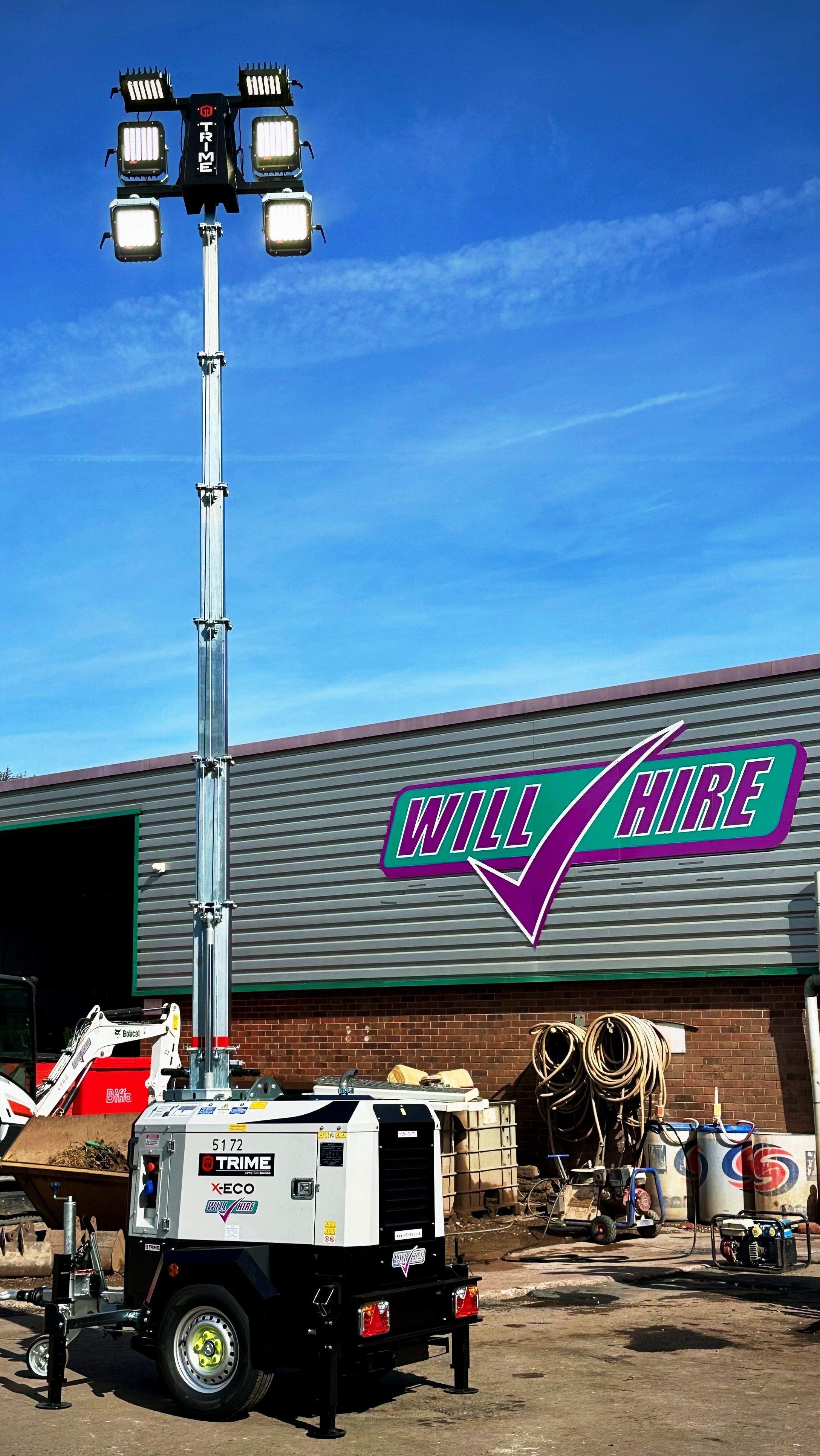 Will Hire invests in Trime X-ECO lighting towers