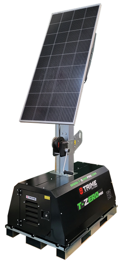 We take pole position with the new T-ZERO X- POLE SOLAR PRO lighting tower